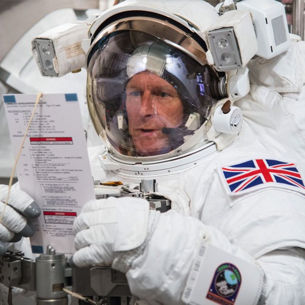 Tim Peake photograph